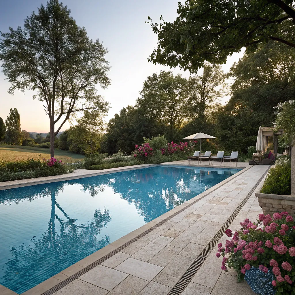 Swimming pool at MIREVALAXIS